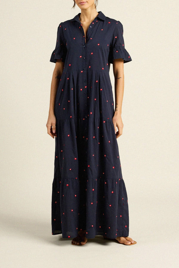 Birds of Paradis by Trovata Martine Dress in Daisy Dot
