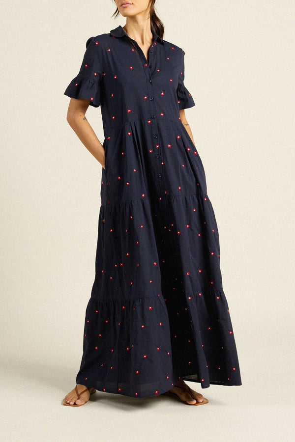 Birds of Paradis by Trovata Martine Dress in Daisy Dot