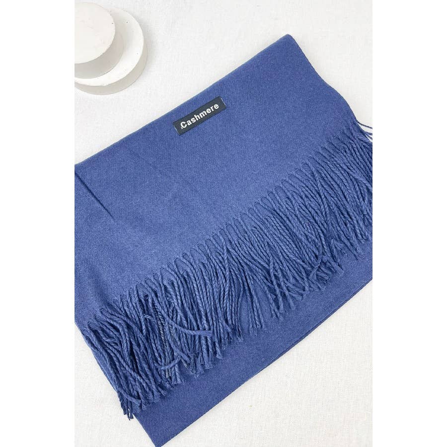 Love and Repeat Solid Cashmere Scarf