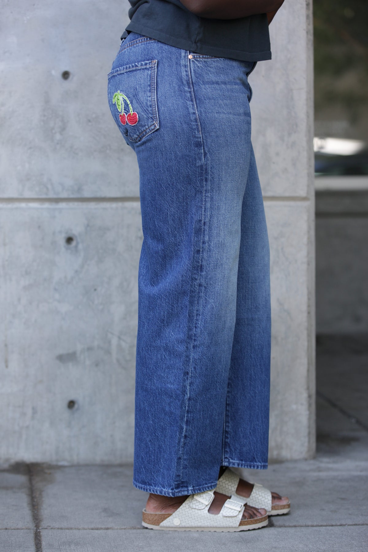 Mother The Dodger Ankle in Green Thumb