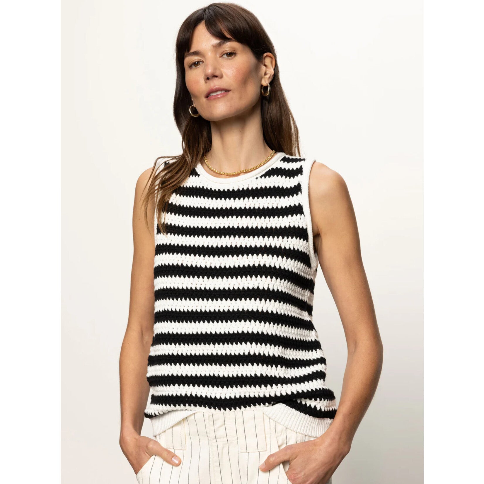 Sanctuary Crochet Shell Top