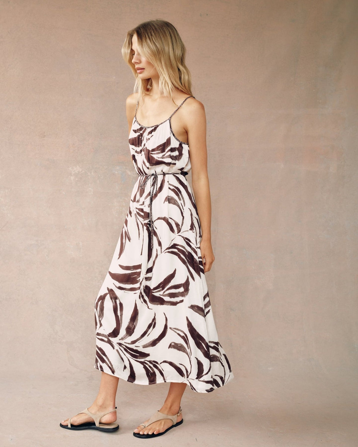 Bella Dahl Shirred Cami Maxi Dress