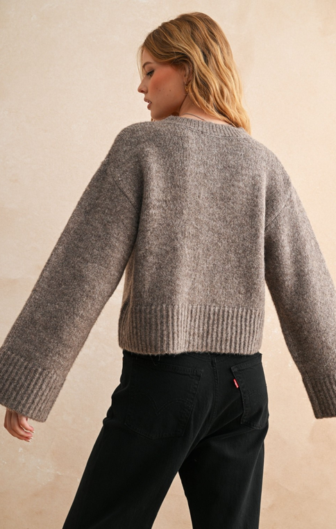 DEON Cozy Mocha Cardigan