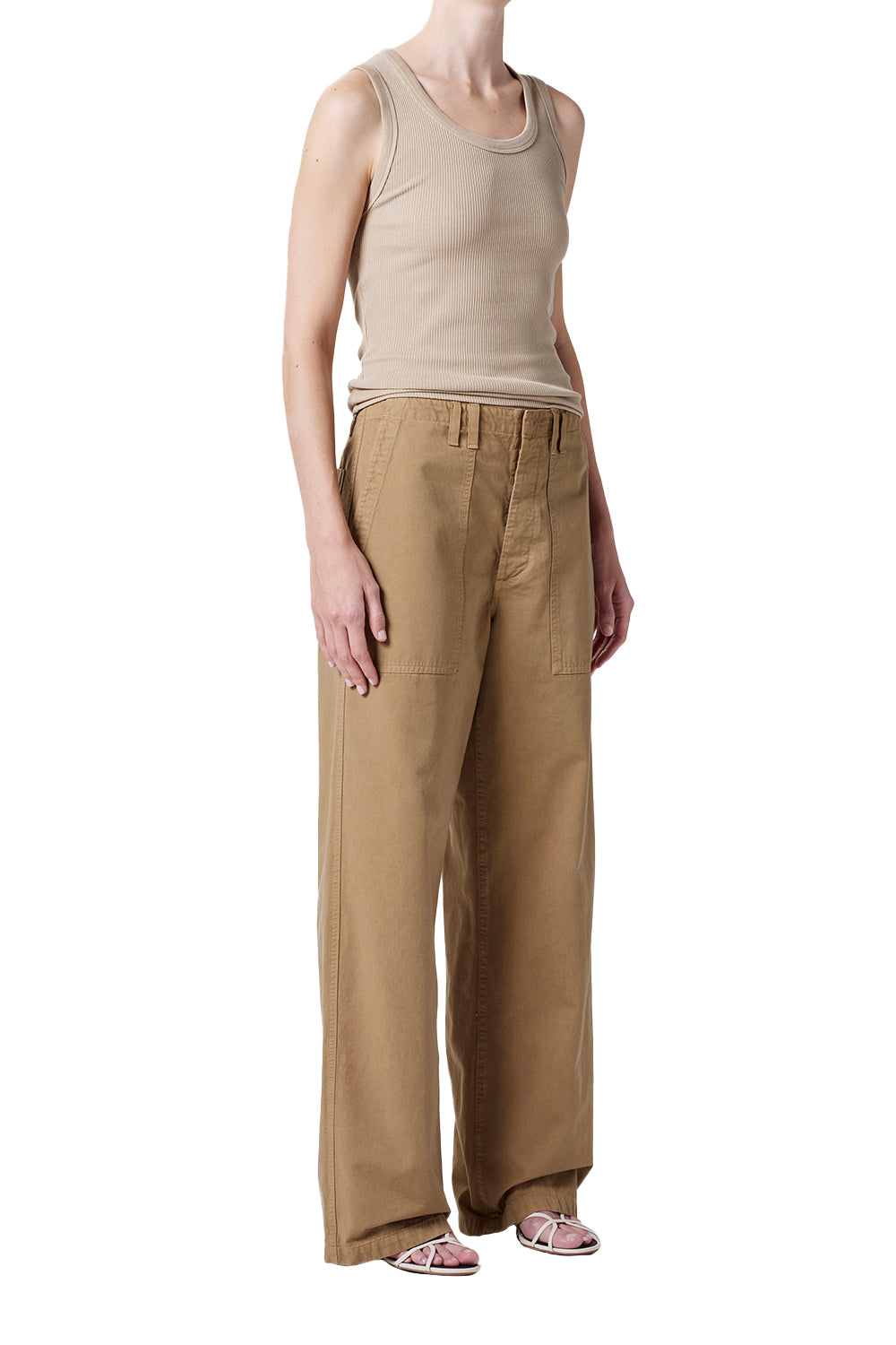 AGOLDE Yuna Utility Pant in Crocodile