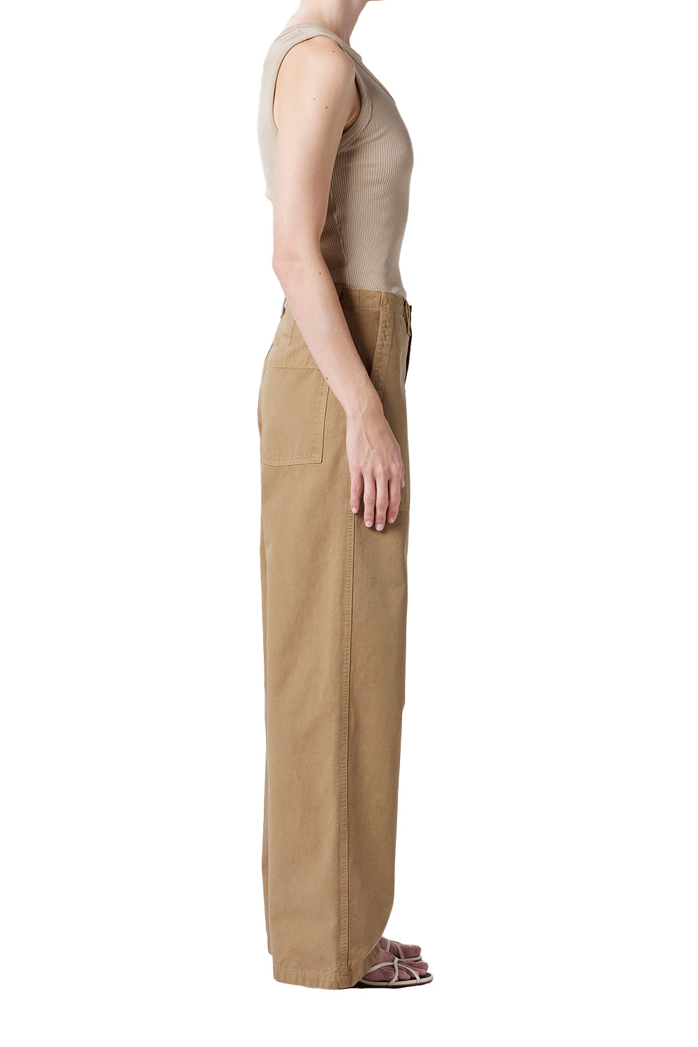 AGOLDE Yuna Utility Pant in Crocodile