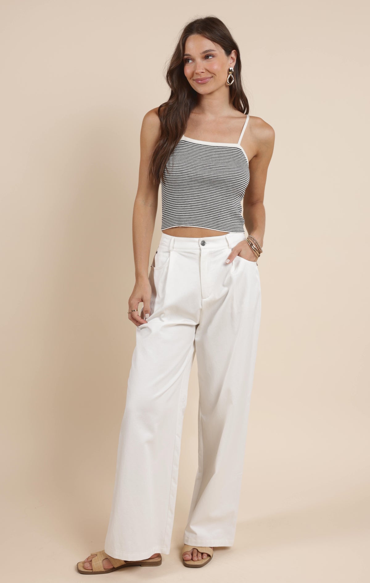 Sadie &amp; Sage Prepster Striped Tank