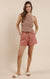 SAGE THE LABEL Tan Lines Open Back Halter Top