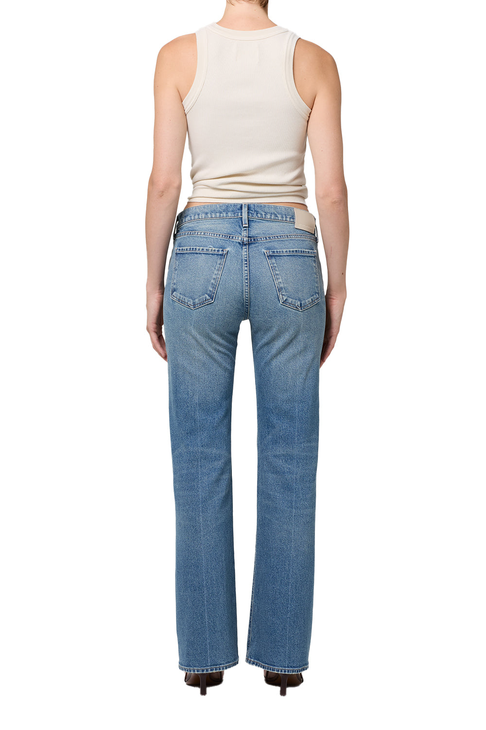 Citizens of Humanity Genova Low Rise Boot in Clairo