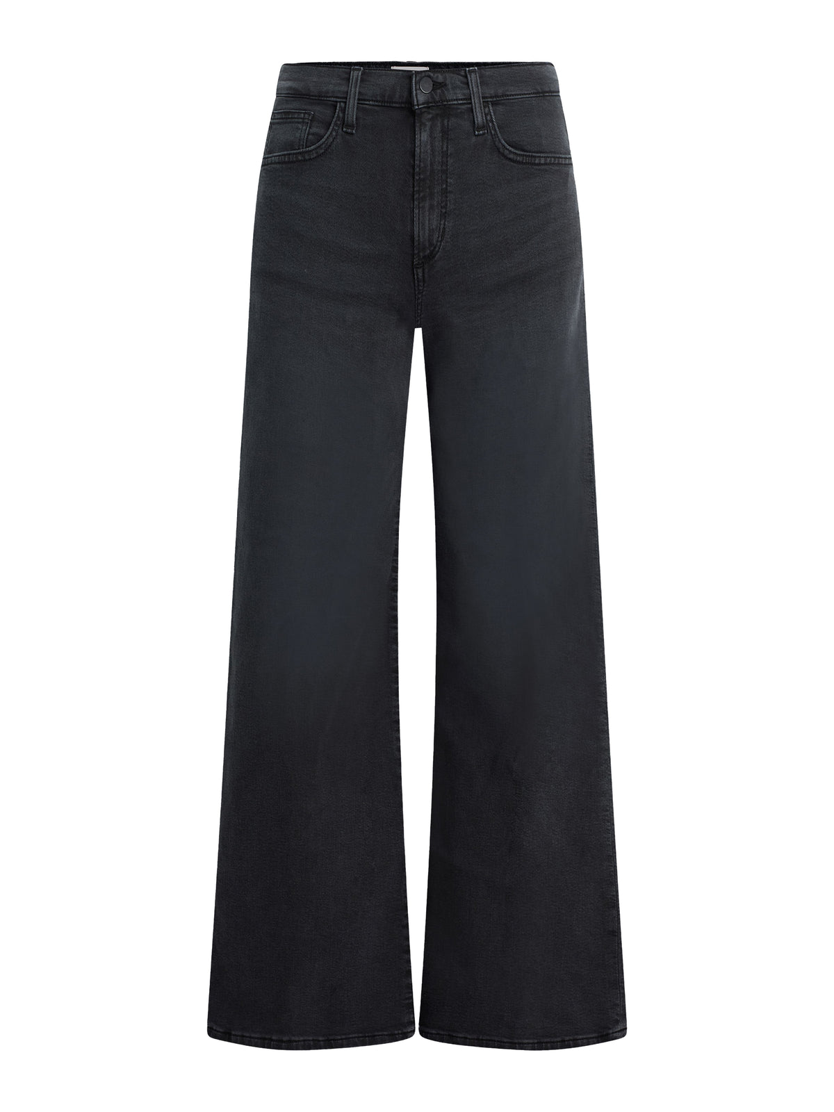 JOE&#39;S JEANS The Lou Lou Low Rise Wide Leg in Black Cat