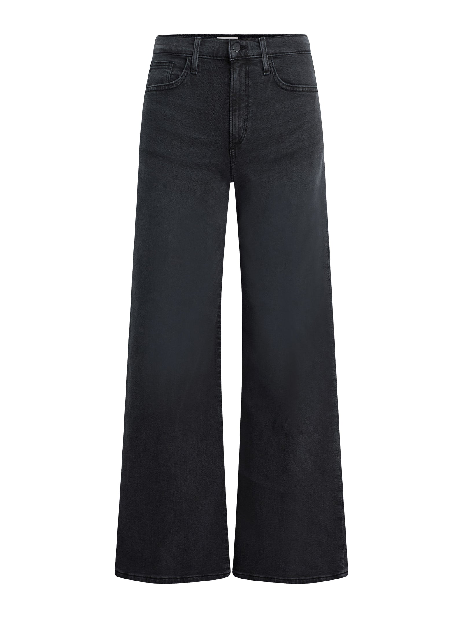 JOE'S JEANS The Lou Lou Low Rise Wide Leg in Black Cat