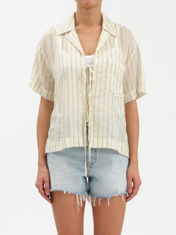 Daze Denim Buttercup Shirt Sunnyside Stripe