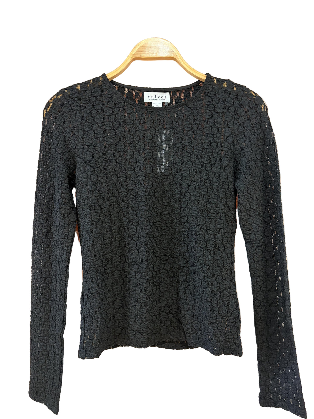 Velvet by Graham &amp; Spencer Tori L/S Crew Neck Top