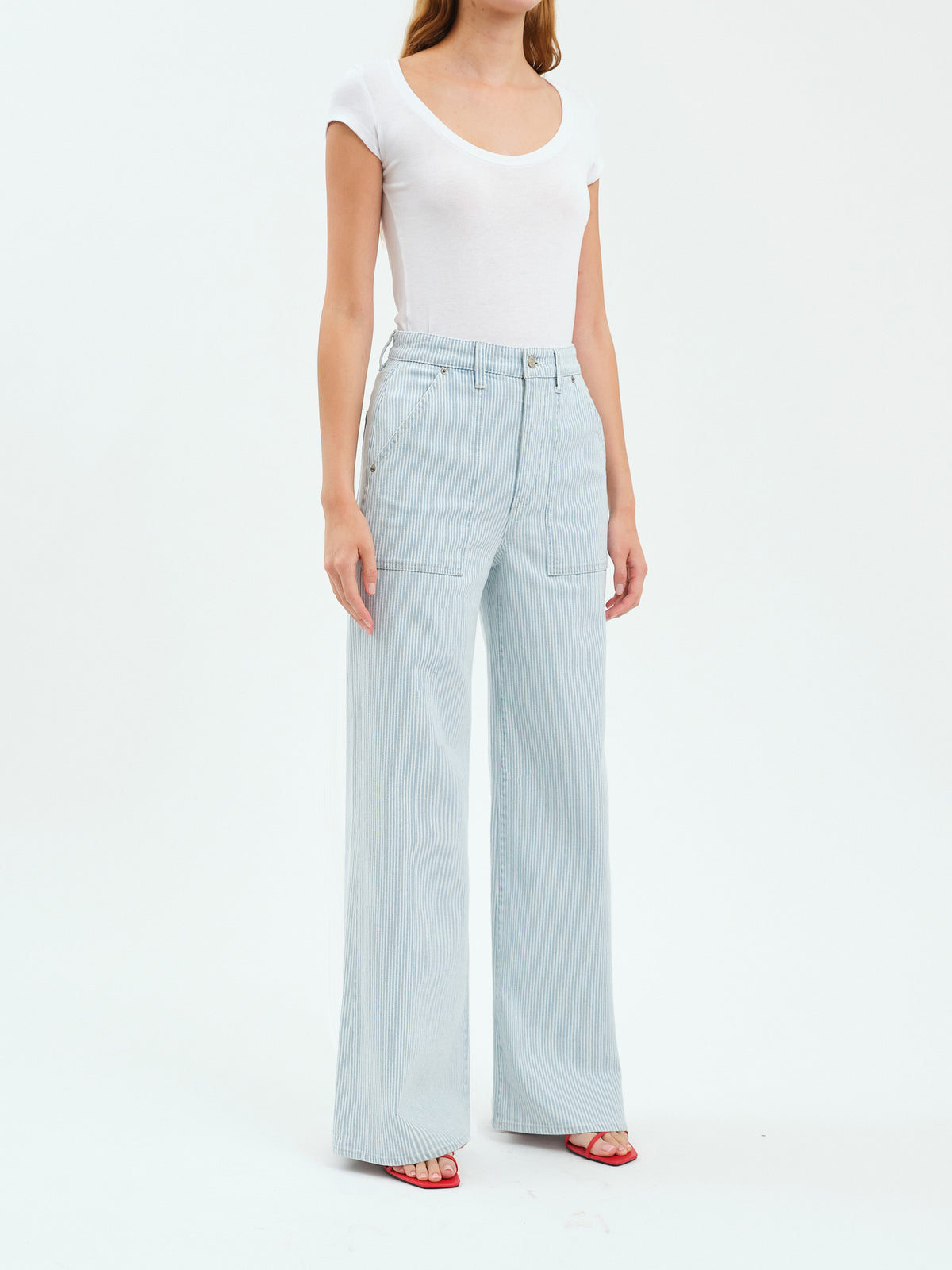 Daze Denim Far Out Utility in Blue Bell Stripe