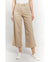 OAT High Rise Wide Leg Crop Jean in Timeless Taupe