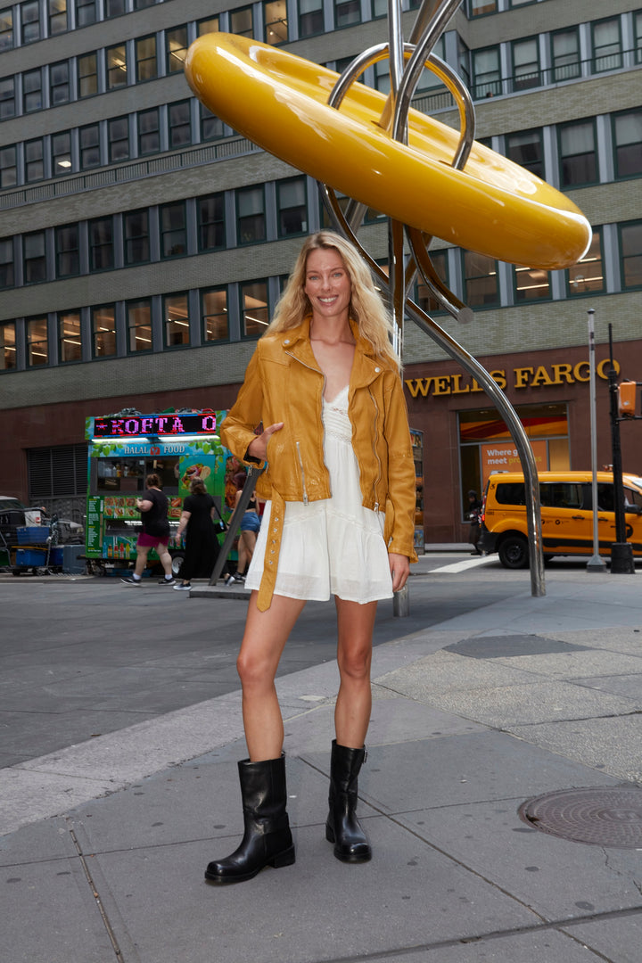 Mauritius Leather Wild 2 RF Jacket in Sunrise