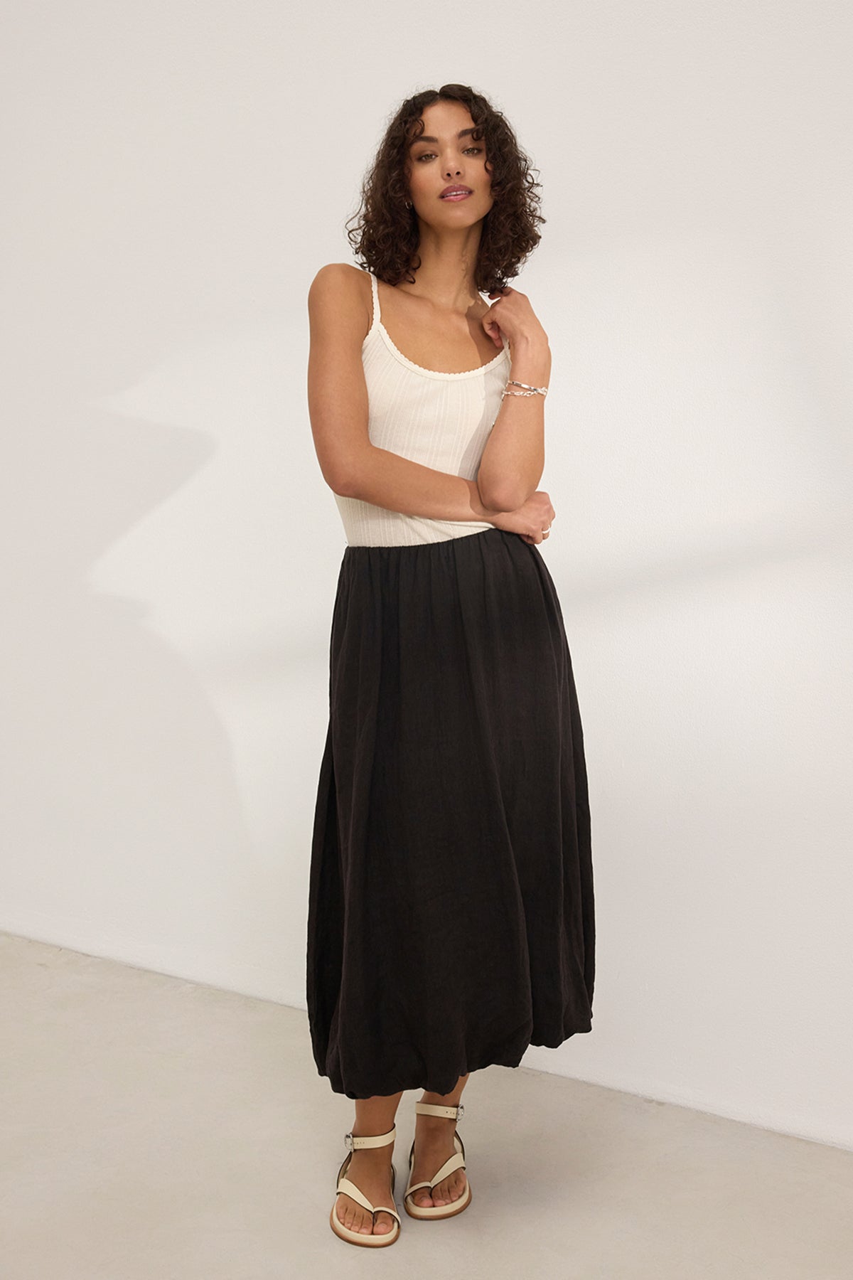 Velvet by Graham & Spencer Rachelle Skirt Black