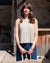BIBICO Pippa Sleeveless Top in Olive Gingham