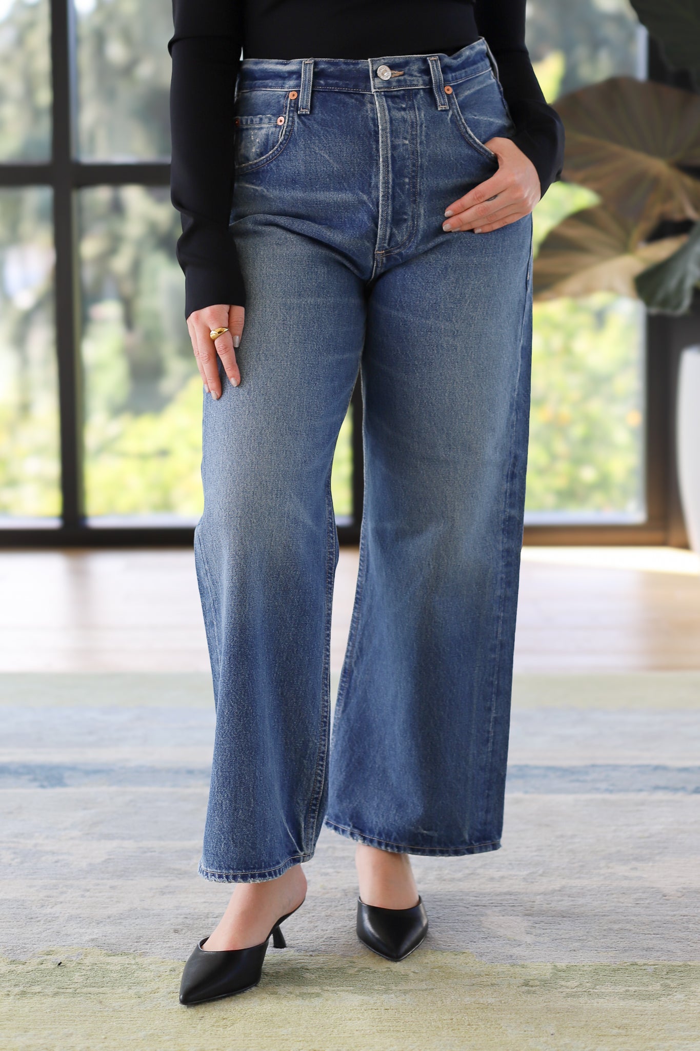 Citizens of Humanity Gaucho Vintage Wide Leg in Oasis