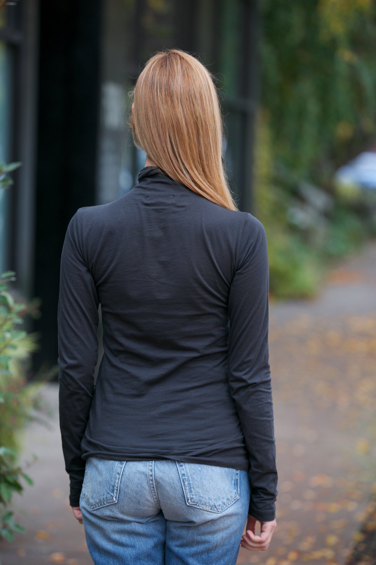 Velvet by Graham &amp; Spencer Talisia Mock Neck TeeElephant