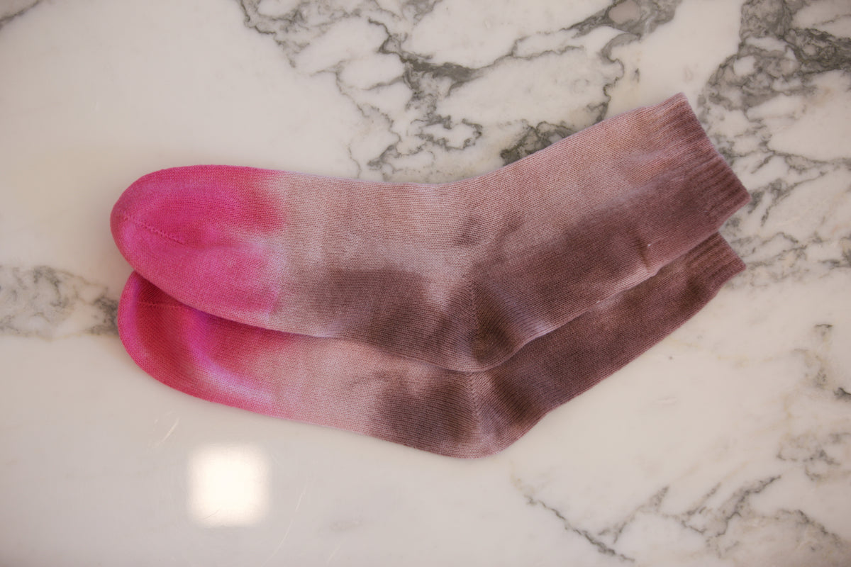 CRUSH Tie Dye Long Socks