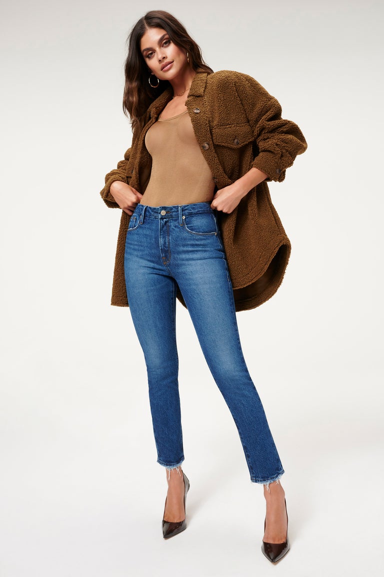 Good American Good Classic in Blue 844