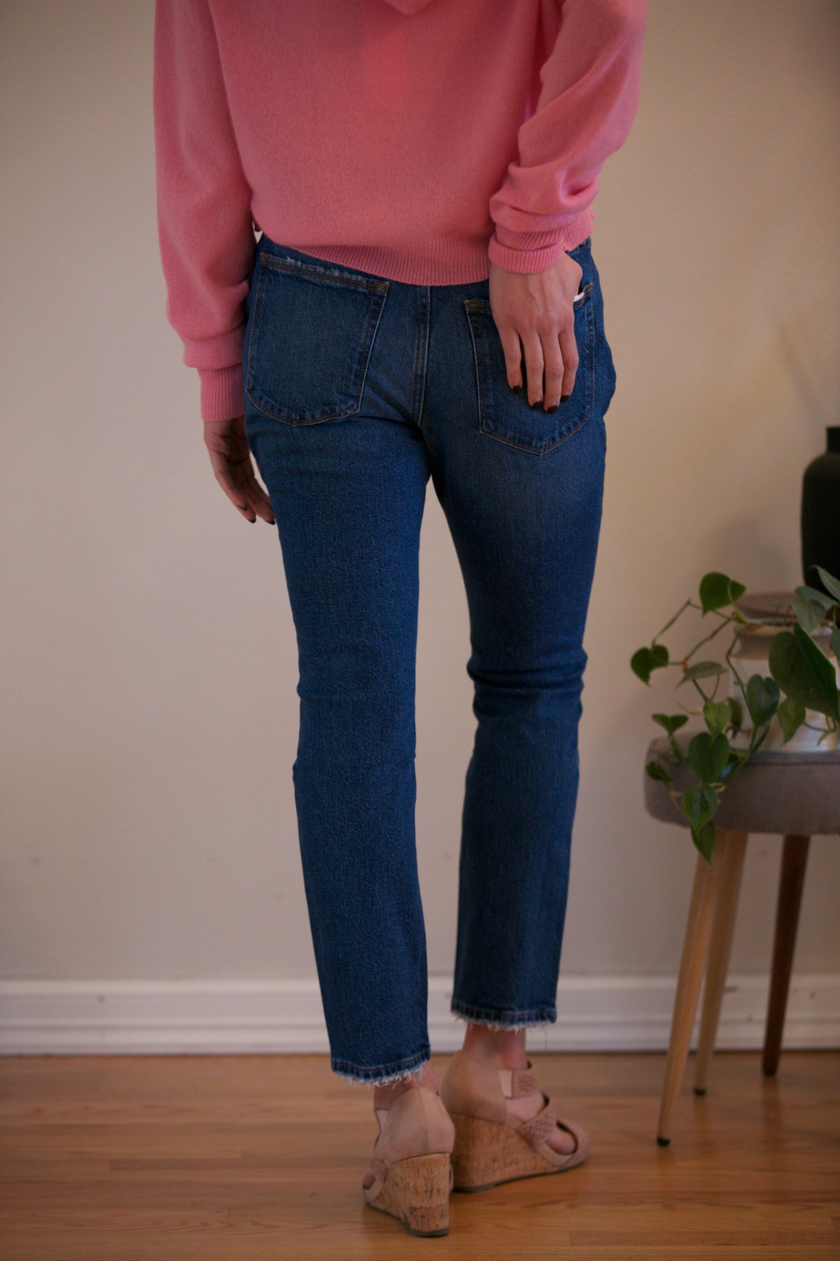 Good American Good Classic in Blue 844