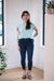 Good American Good Petite Skinny in Blue 868