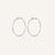 Jenny Bird Icon Hoops - Small gold