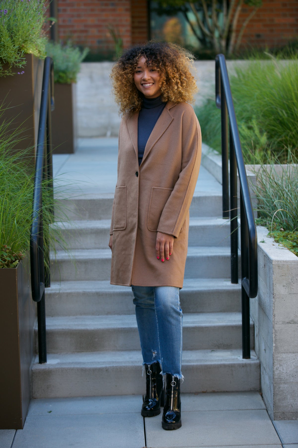Rails Everest Wool Coat in Camel