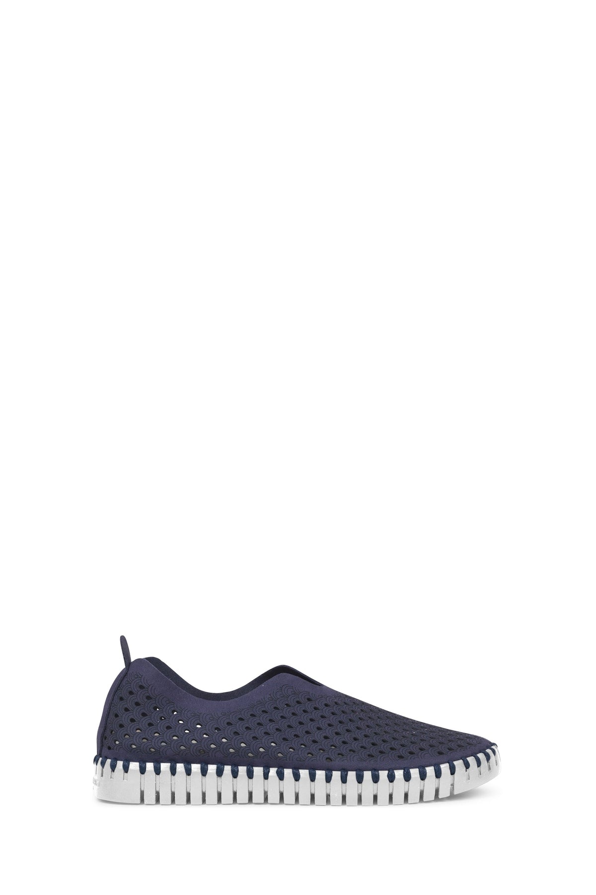 Ilse Jacobsen Tulip Slip-On w/White Sole Navy