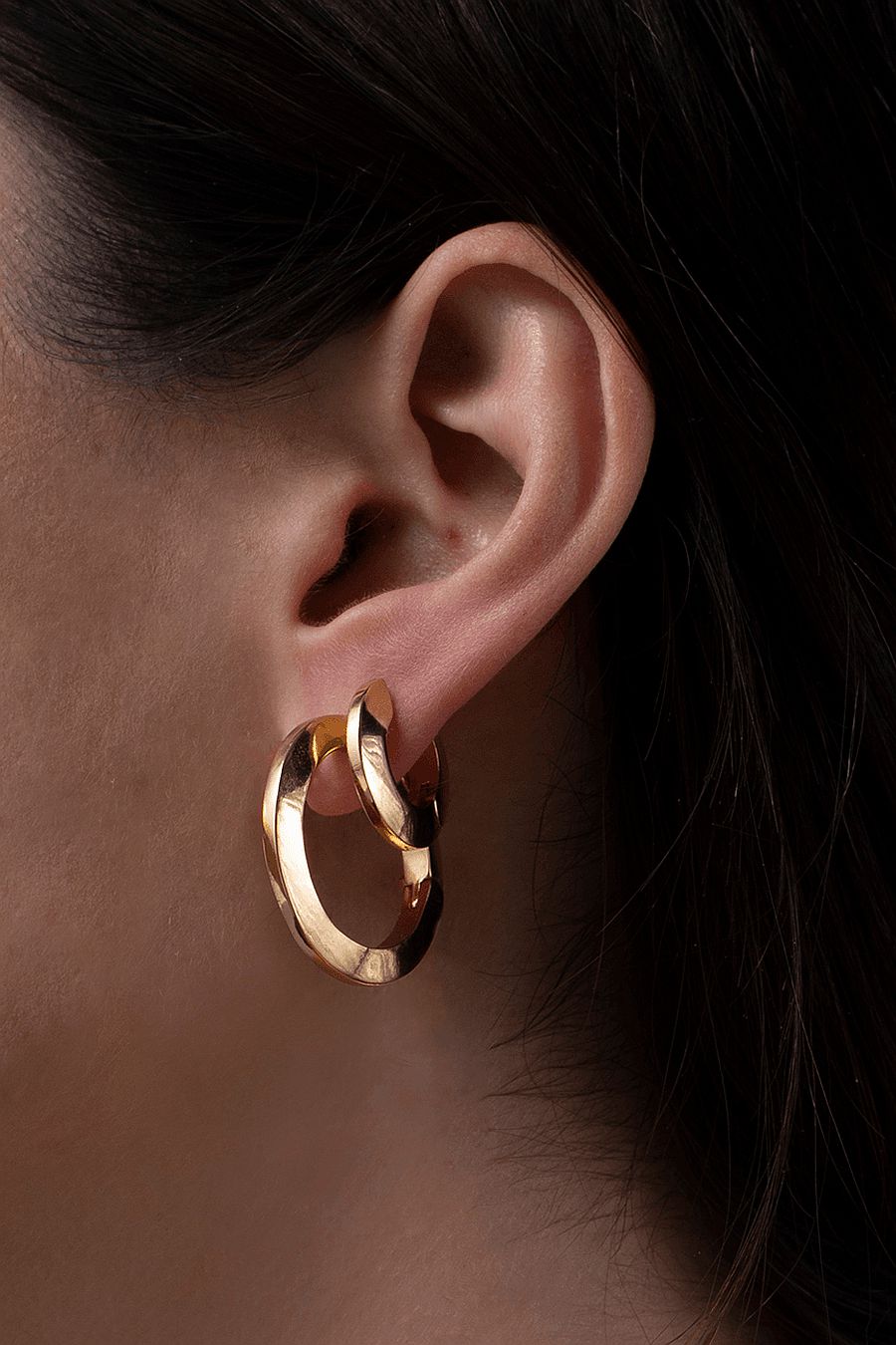 Jenny Bird Toni Hinged Hoop Earrings