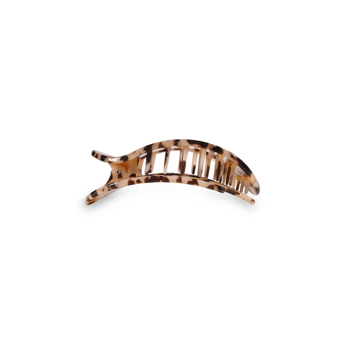 TELETIES Round Flat Hair Clip - Large