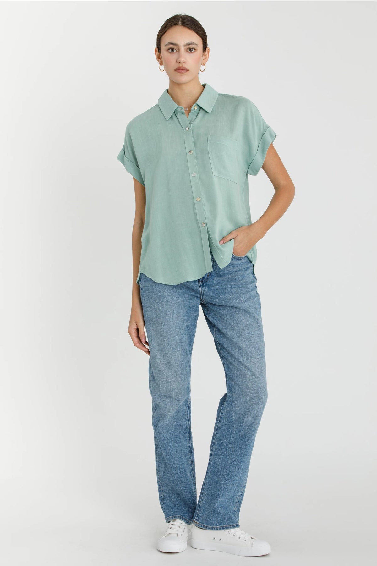 NYLAND Blaine SS Pocket Button Down