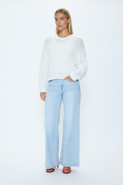 PISTOLA Katya Relaxed Crew Neck Sweater