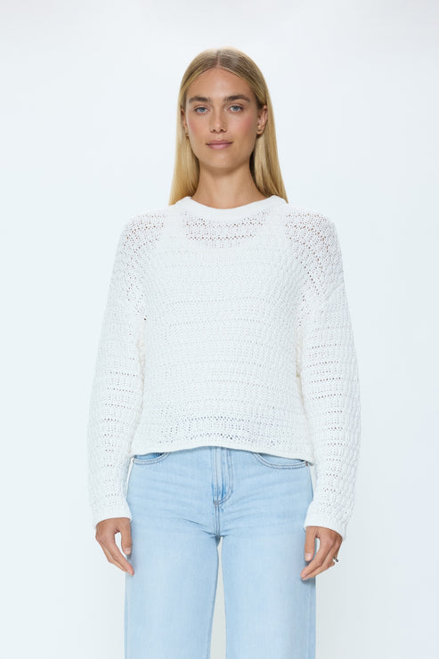 PISTOLA Katya Relaxed Crew Neck Sweater