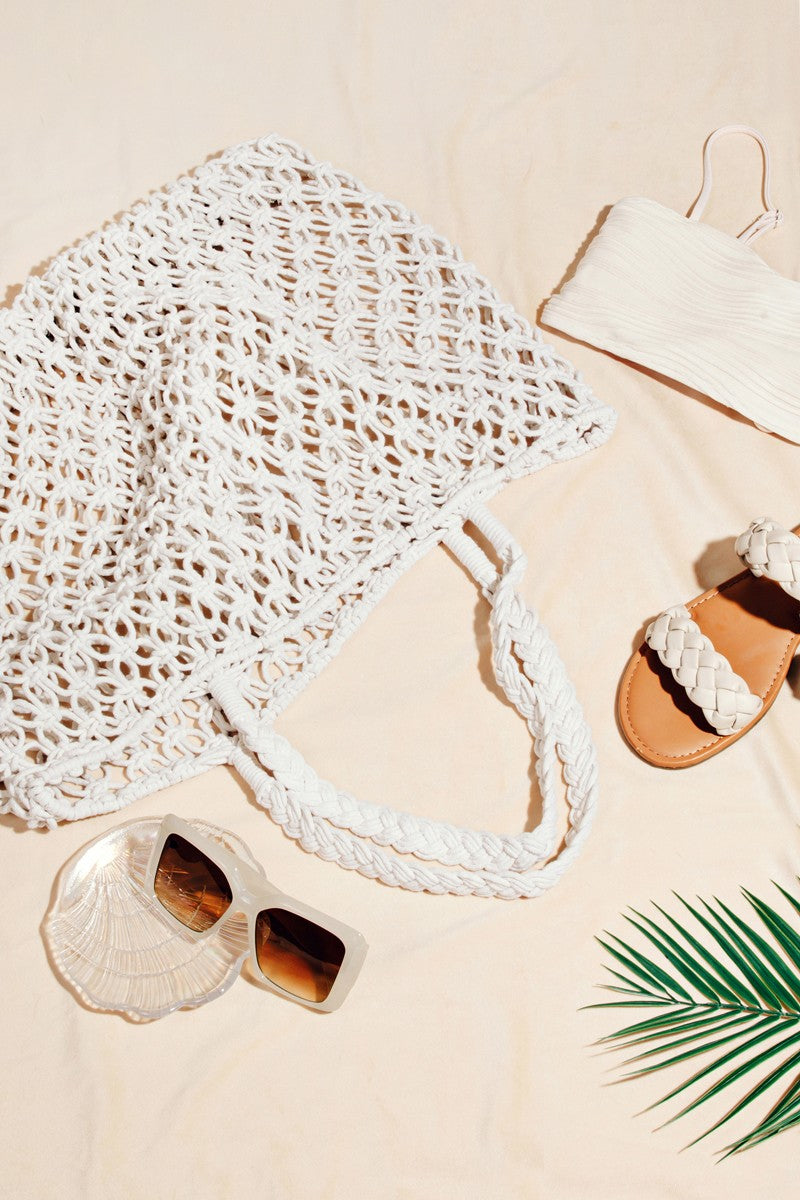 NYLAND Braided Square Tote Bag