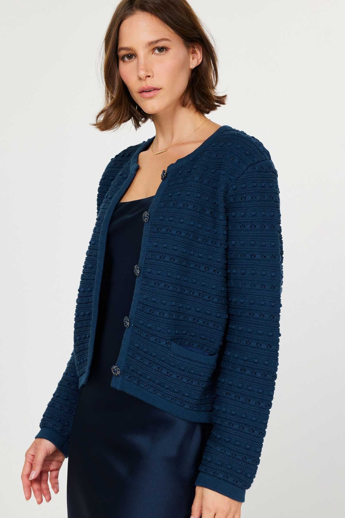 NYLAND Rose LS Cardigan W/ Pockets