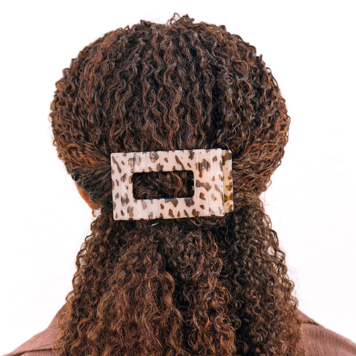 TELETIES Rectangle Flat Hair Clip - Medium