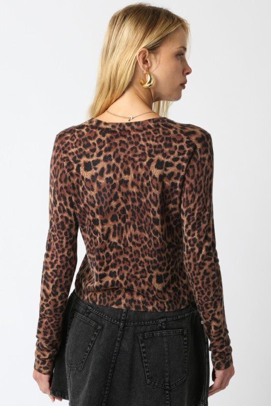 DEON Essential Leopard Cardigan