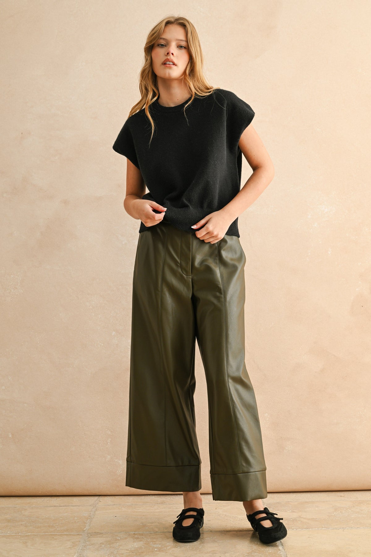 NYLAND Darcy Loose Fit SS Sweater Top