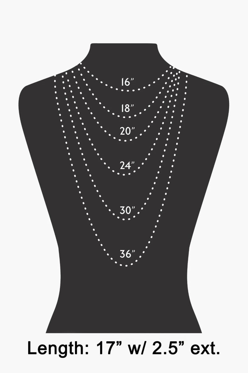 NYLAND Metallic Oval Hoop Pendant Dainty Cord Necklace