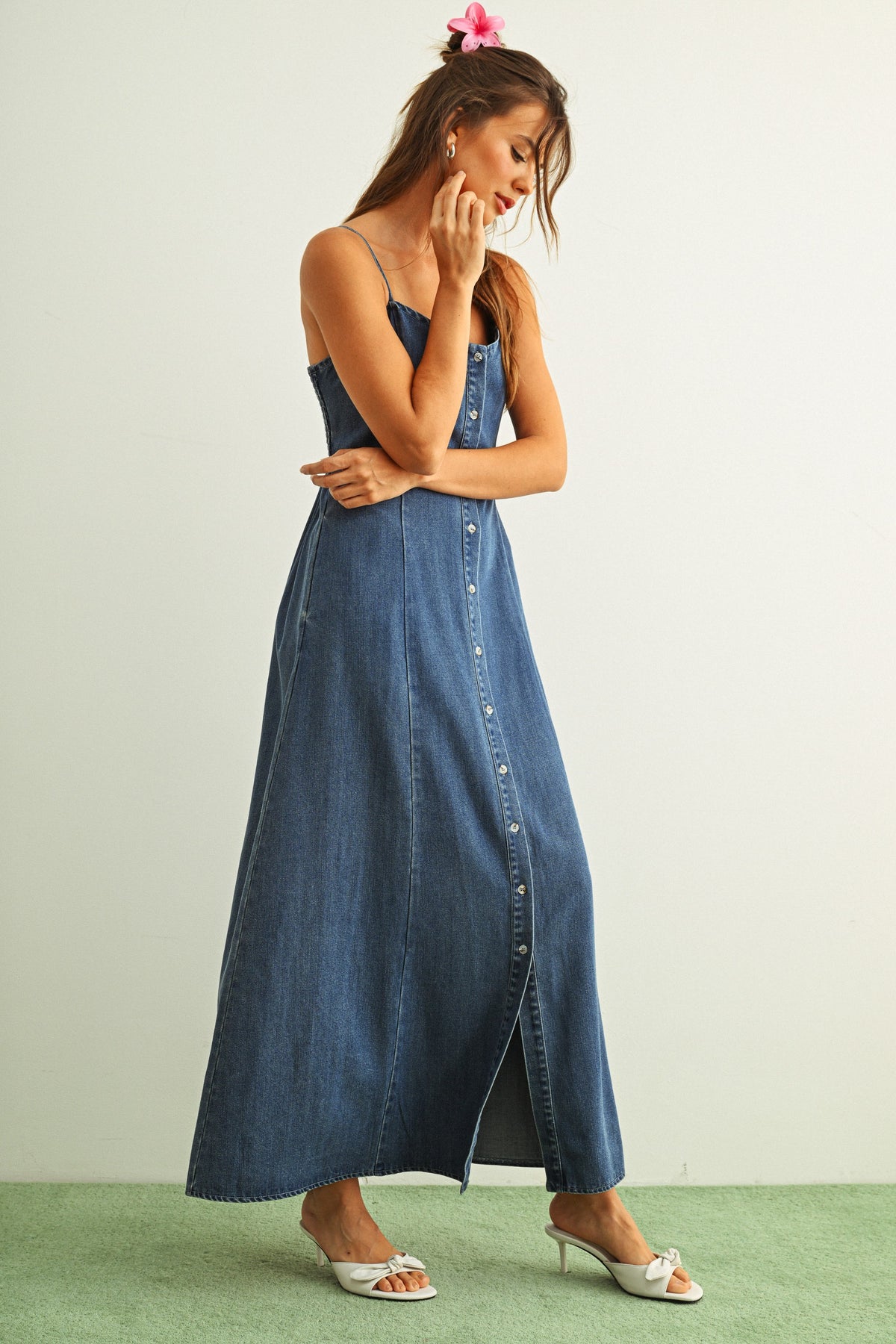 NYLAND Delta Tencel Maxi Dress