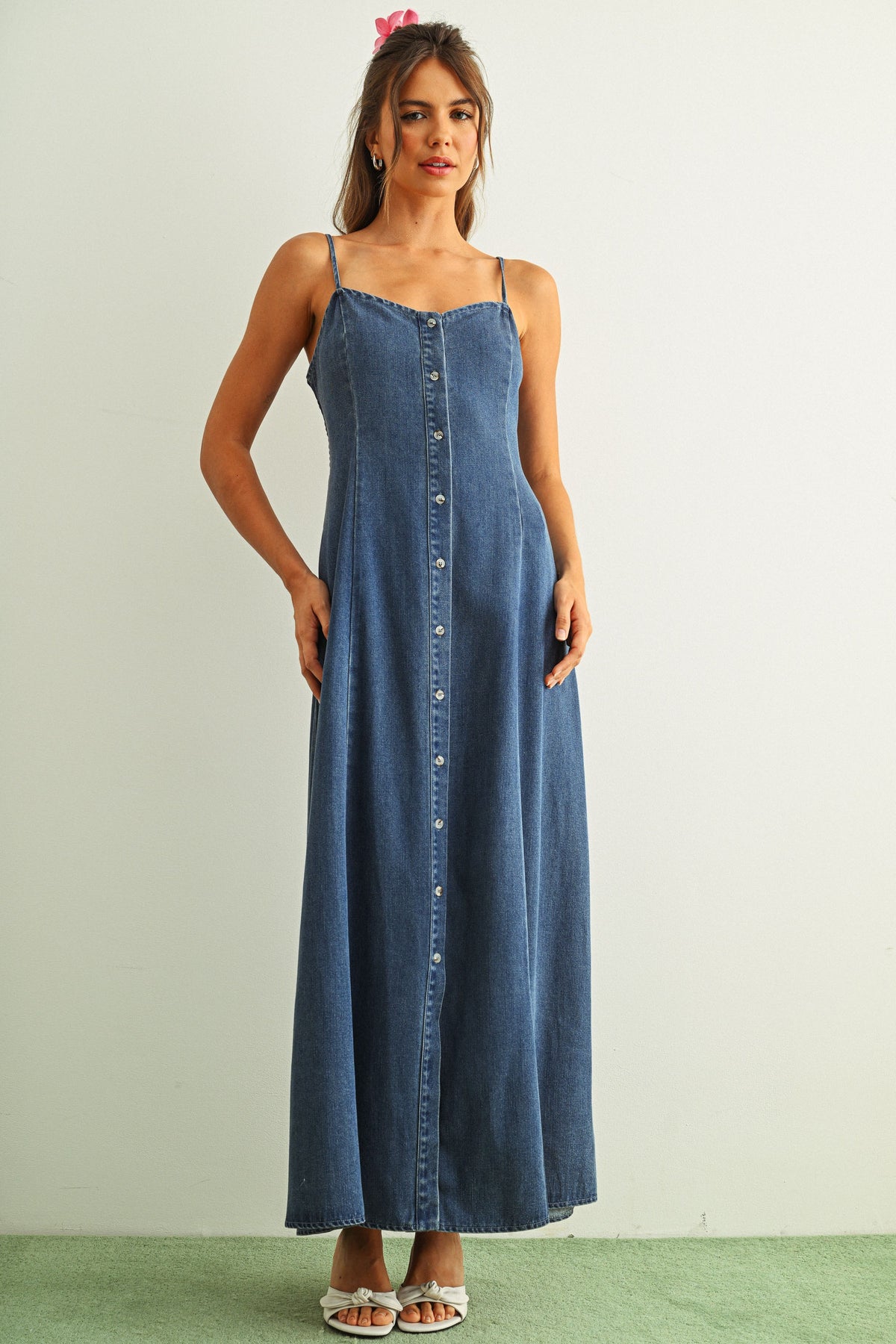 NYLAND Delta Tencel Maxi Dress
