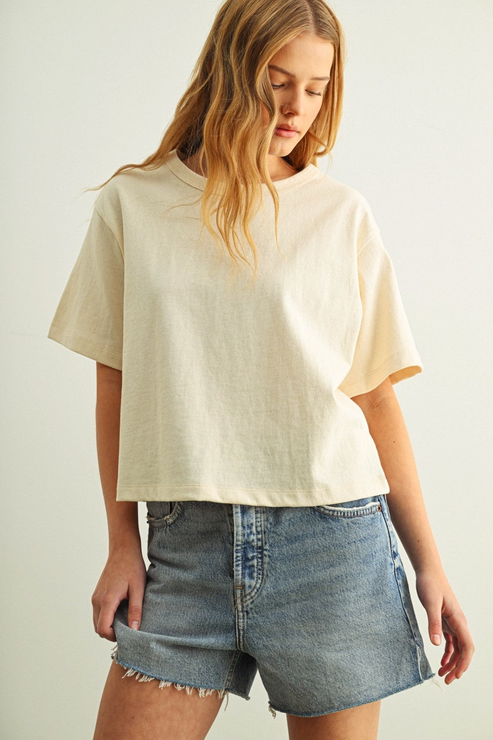 NYLAND Esmeray SS Lined Knitted Top