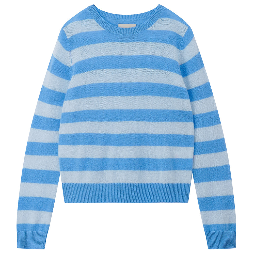Jumper 1234 Stripe Crew Sweater