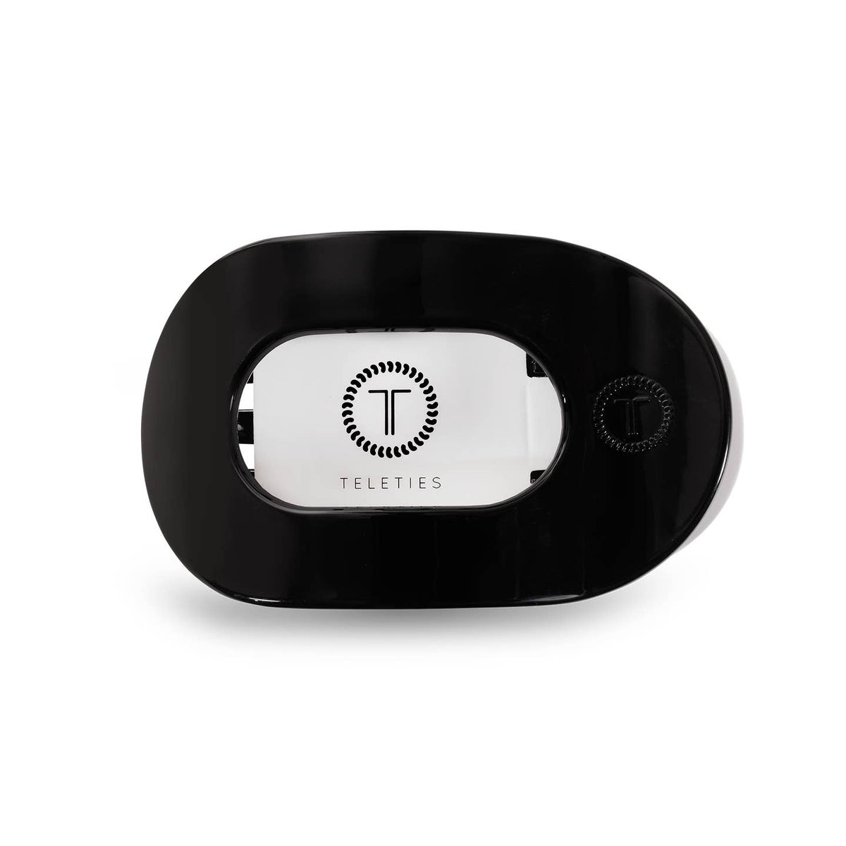 TELETIES Round Flat Hair Clip - Large