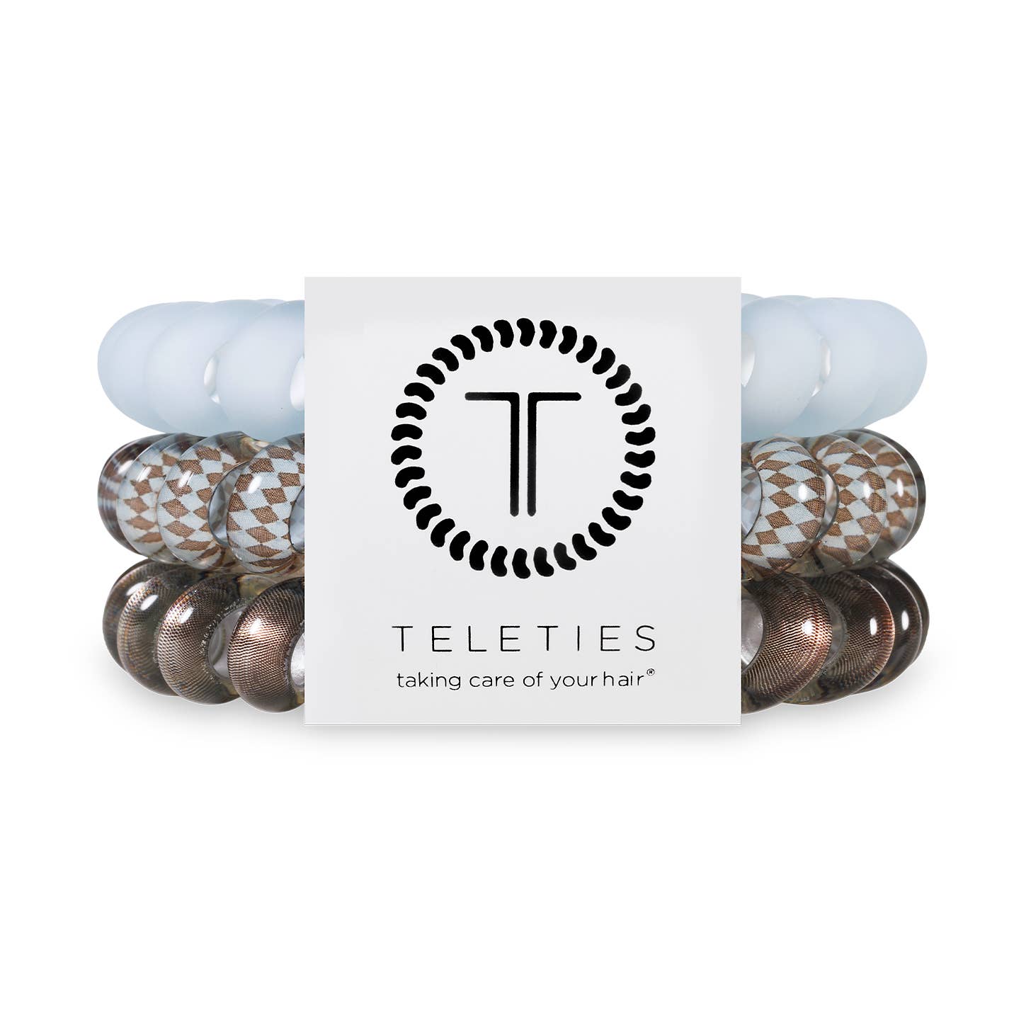 TELETIES Spiral Hair Coils | Large