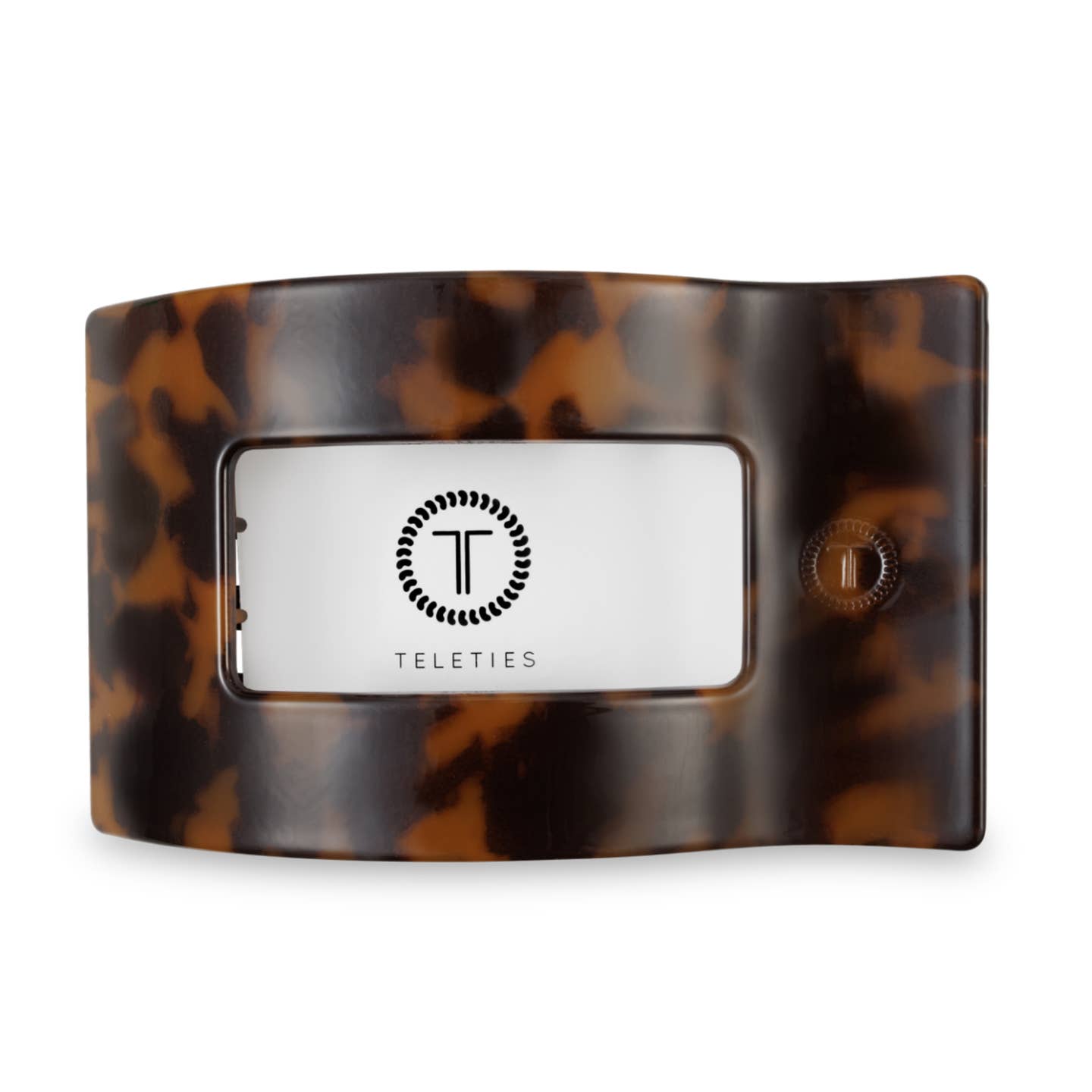 TELETIES Rectangle Flat Hair Clip - Large