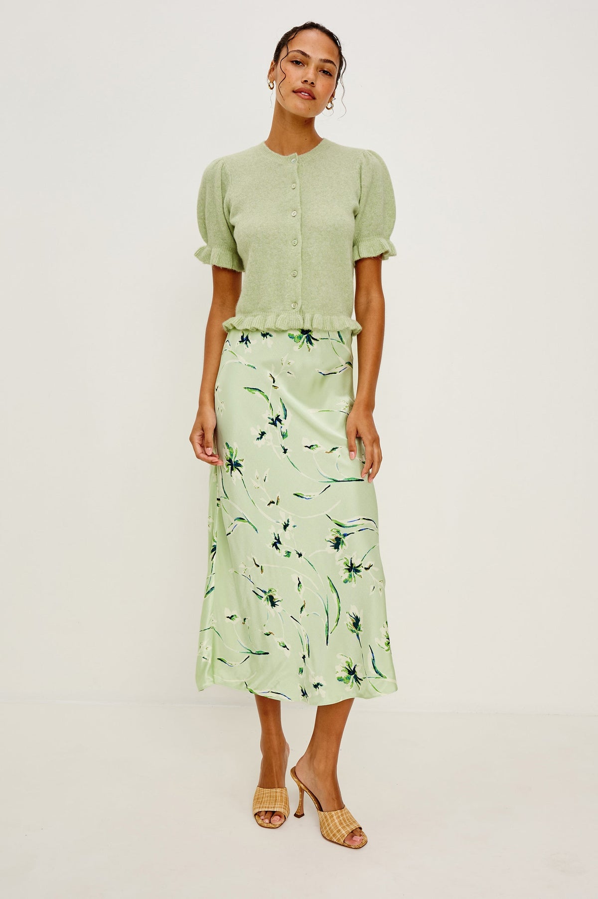 Rails Anya Skirt in Mint Linnea