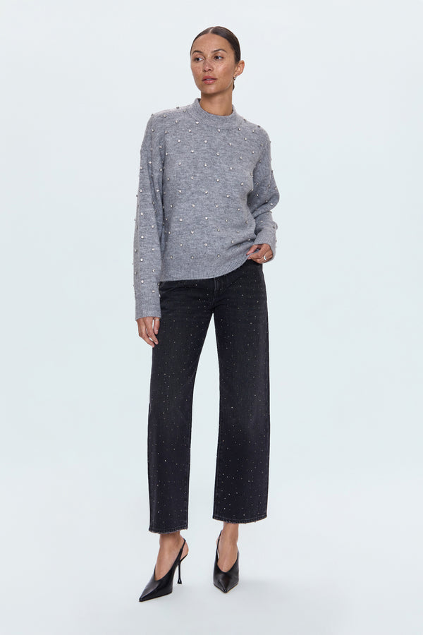 PISTOLA Aura Relaxed Crewneck Sweater